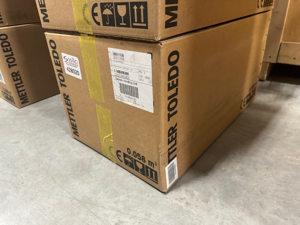 Image of Unused Mettler Toledo XPR8002S Digital Scale